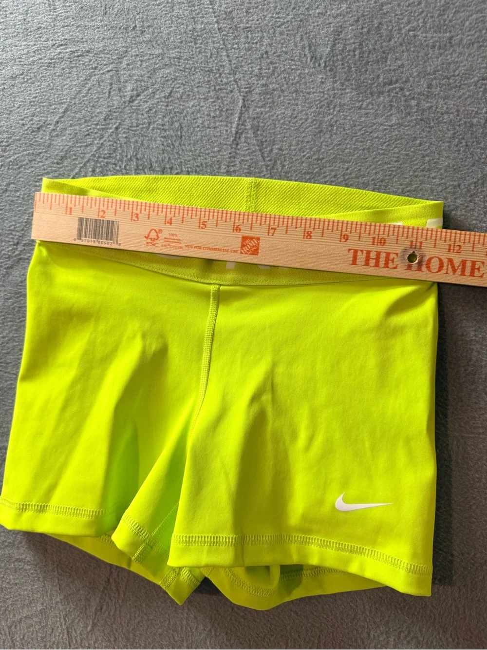 Nike - Women's Pro Neon Yellow Training Bike Shorts